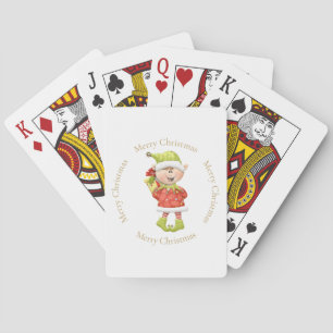 Jul Elf med nuvarande läge Casinokort