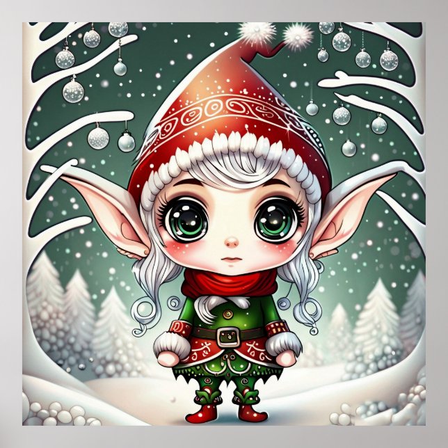 Jul Elf Poster (Framsidan)