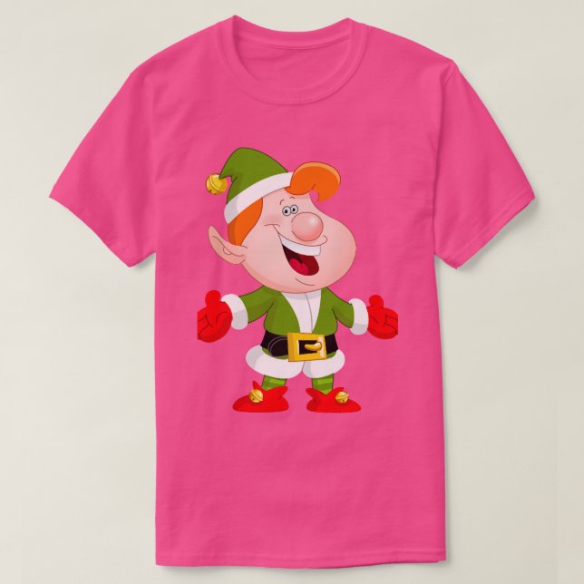 Jul Elf T Shirt (Design framsida)