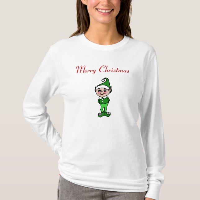 Jul Elf T-Shirt (Framsida)