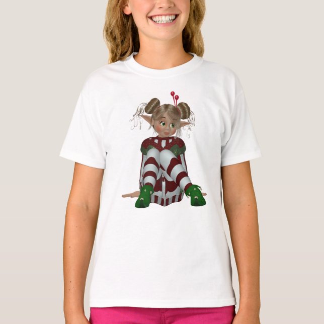 Jul Elf Tee Shirt (Framsida)