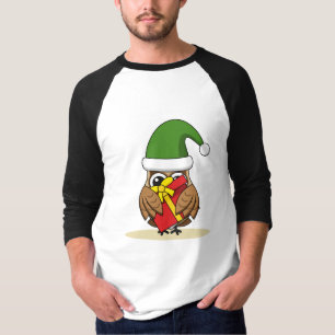 Jul Elf Uggla med nuvarande läge T Shirt