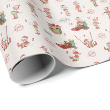 Jul Elf Wrapping Papper från Jultomten