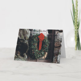 Jul eller Helgdag Card med andedräkt Helgkort