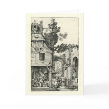 Jul- eller Kristus födelse av Albrecht Durer