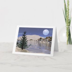 Jul- eller Solstice Card - "Solstice Blessings" Helgkort