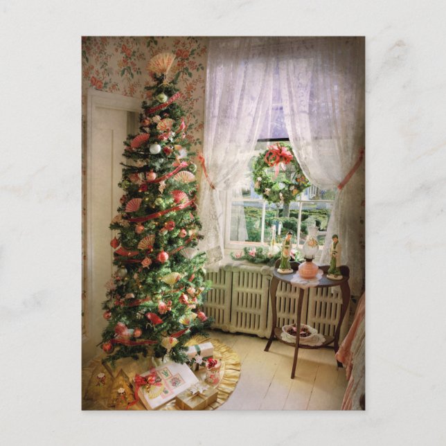 Jul - en japansk jul vykort (Framsida)