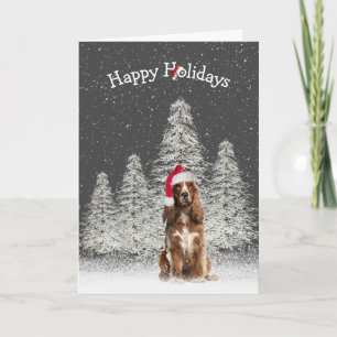 Jul Engelska Springer Spaniel Kort