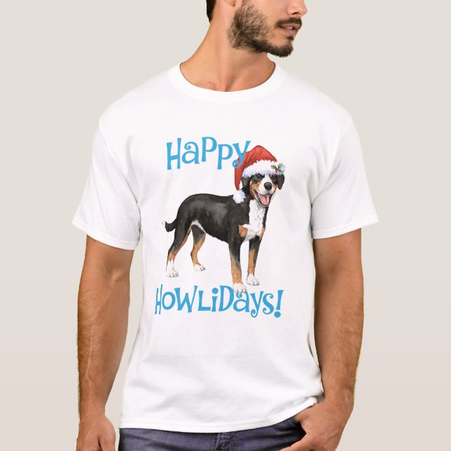 Jul Entlebucher T-shirt (Framsida)