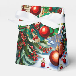 Jul Ephemera mönster Presentaskar