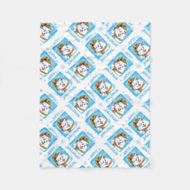 Jul Eskie Fleece Blanket (Framsidan)