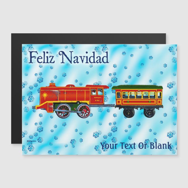 Jul Express - Feliz Navidad (Fram/baksida)
