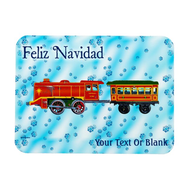 Jul Express - Feliz Navidad Magnet (Horisontell)