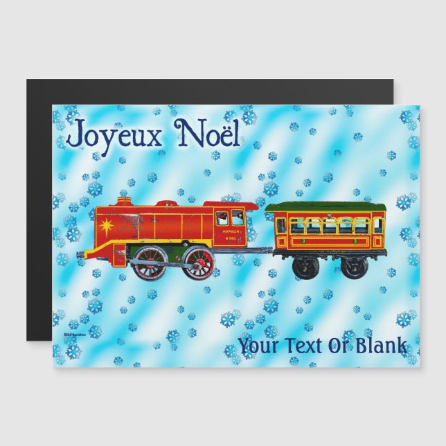 Jul Express - Joyeux Noël (Fram/baksida)