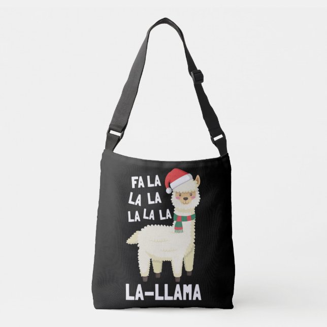 Jul Fa La Llama Essential Axelväska (Framsida)