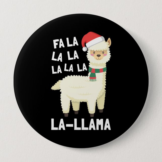 Jul Fa La Llama Essential Knapp (Framsida)