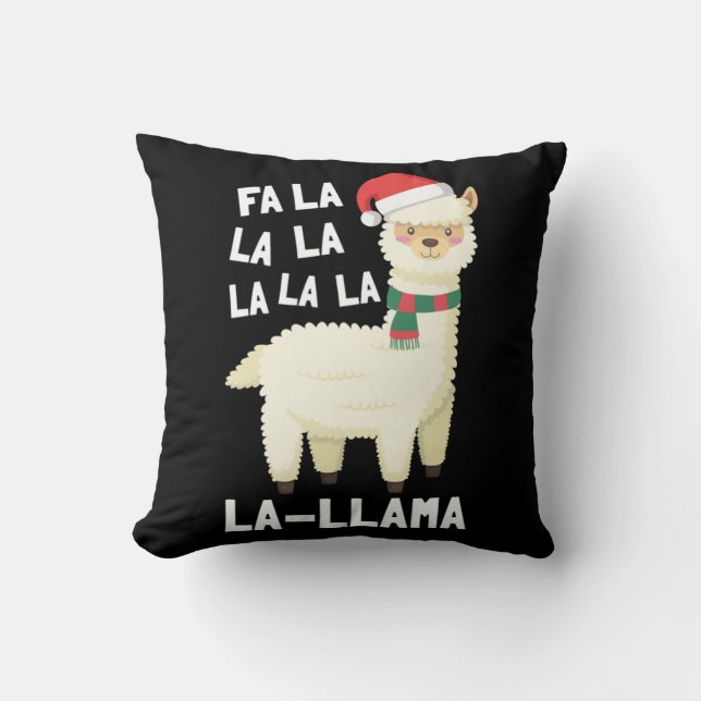 Jul Fa La Llama Essential Kudde (Framsida)