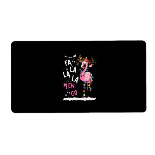 Jul - Fa-La Mingo Flamingo med jul Fraktsedel