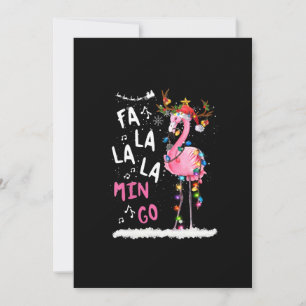 Jul - Fa-La Mingo Flamingo med jul Spara Datumet