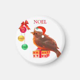 Jul Fågelmagnet Magnet