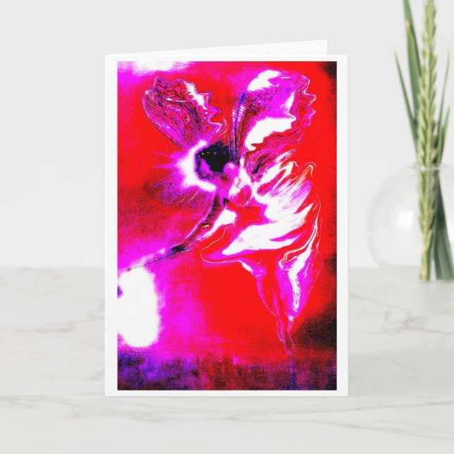 Jul Fairy Helgkort (Framsida)