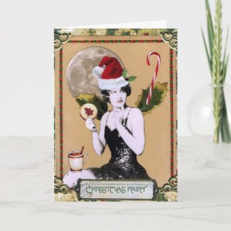 Jul Fairy Helgkort