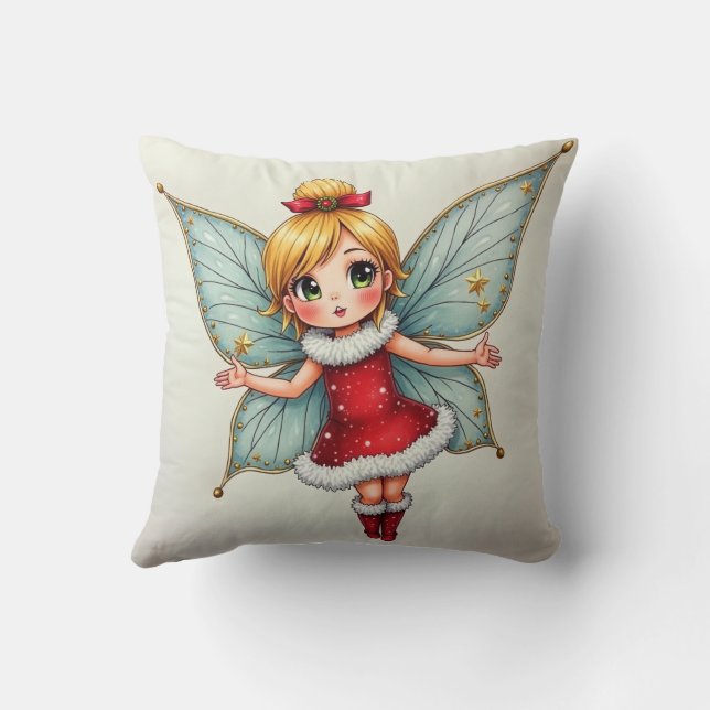 Jul Fairy Pillows Kudde (Baksida)