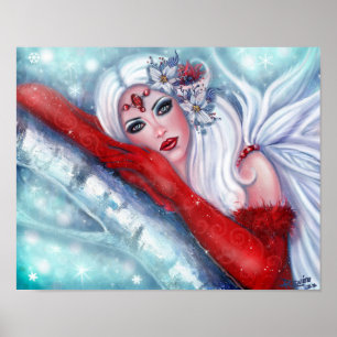 Jul Fairy wisher by Renee Lavoie Poster
