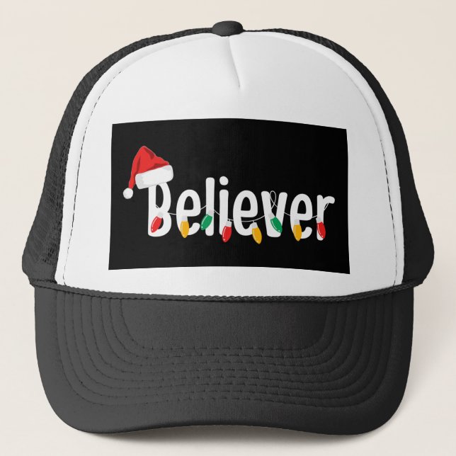 Jul Faith Believer | JULTOMTEN JULAFTON LJUS Keps (Framsida)