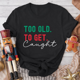 Jul Familj Matchande Roliga Naughty List Gen Z T Shirt