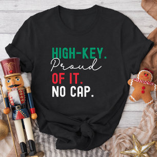 Jul Familj Matchande Roliga Naughty List Gen Z T Shirt