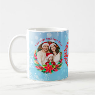 Jul Familjefoto, Anpassade Presentidéer Kaffemugg