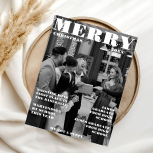 Jul Familjetidning + Årsöversyn Foto Inbjudningar