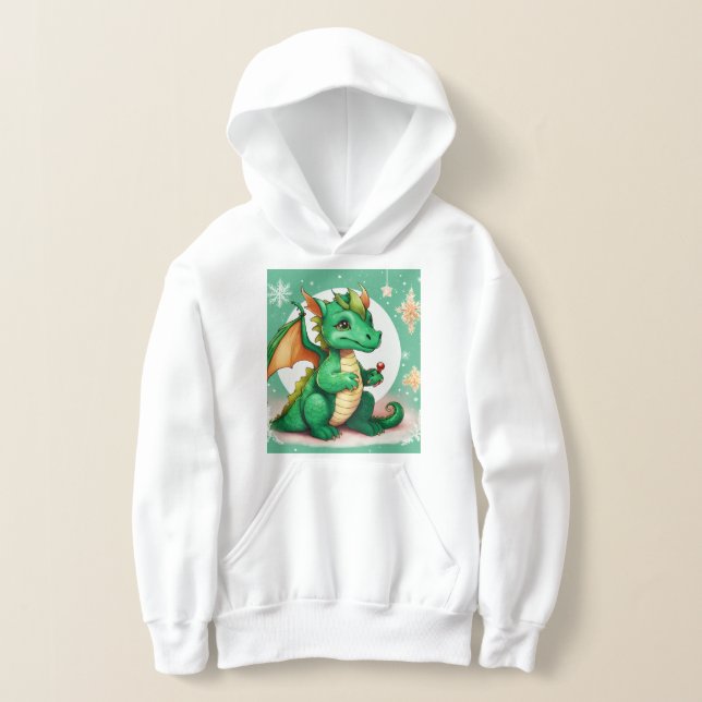 Jul Fantasy Cute Dragon T-Shirt Design (Laydown)