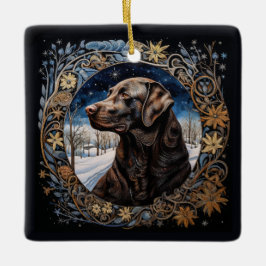 Jul Fantasy Labrador Ornament