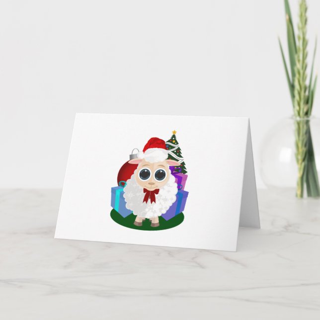 Jul - Får Helgkort (Framsida)