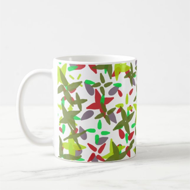 Jul färg bright kaffemugg (Vänster)