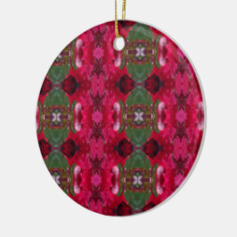 Jul Färg Kaleidoscope Circle Ornament