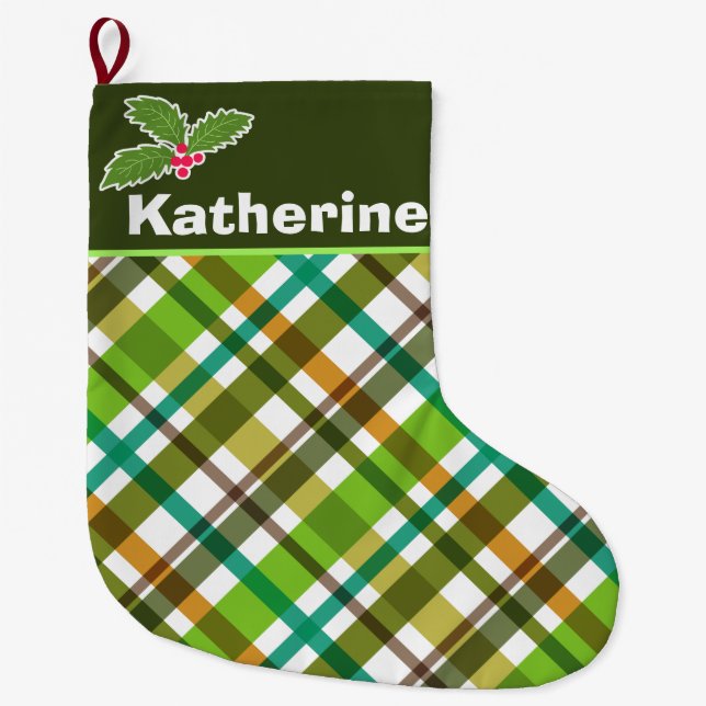 Jul Färg Play Stocking Stor Julstrumpa (Framsidan)
