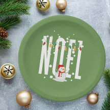 Jul - färgämne Noel Quote Snögubbe Modern