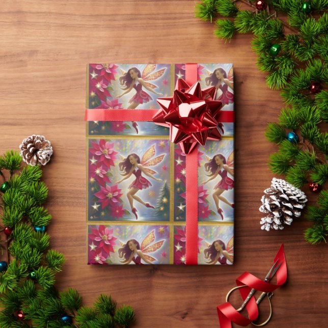 Jul Fåsamling - Ljust Kopparrött Hår Presentpapper (Julgåva)