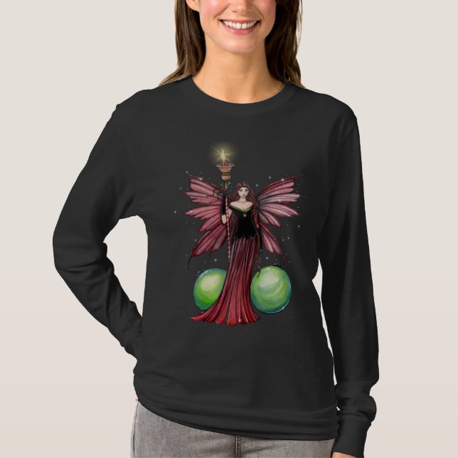 Jul-fé Longsleeve Shirt borde översättas till: Lån Tröja (Framsida)