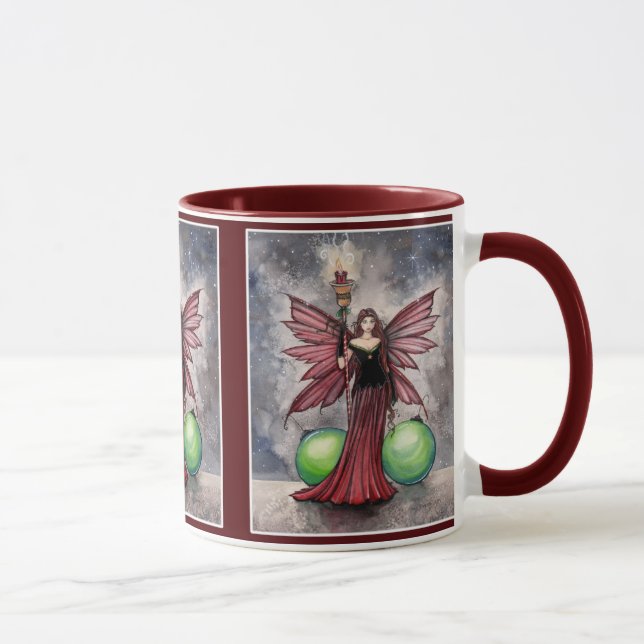 Jul-fé-mugg av Molly Harrison Mugg (Höger)