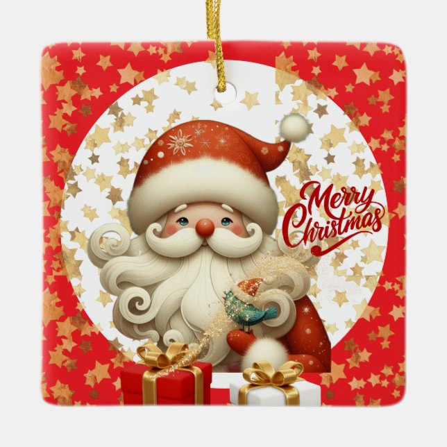 🎅Jul Festiv Semester Dekoration Ornament (Framsida)