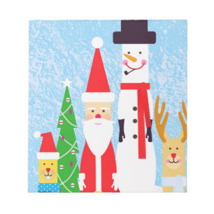 Jul Figurer Anteckningsblock