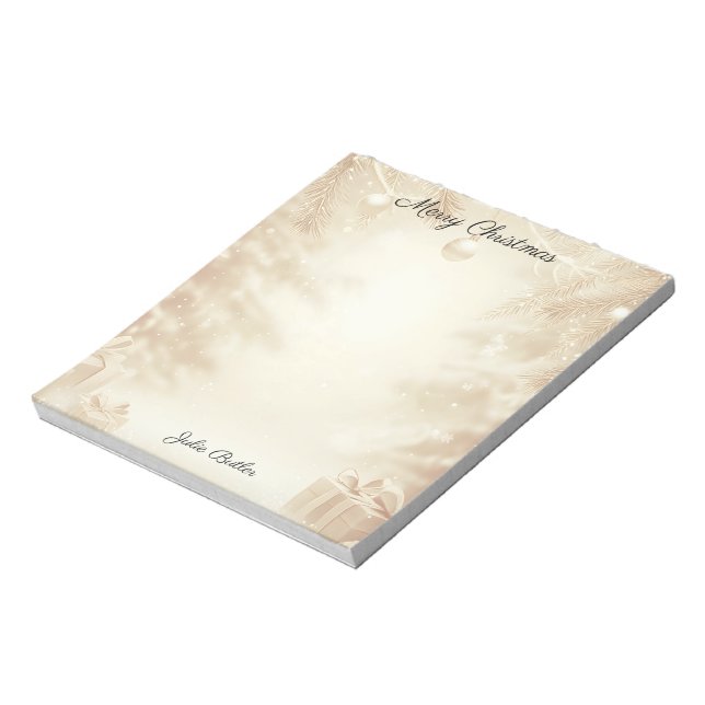 Jul Firande Anteckningsblock (Roterad)