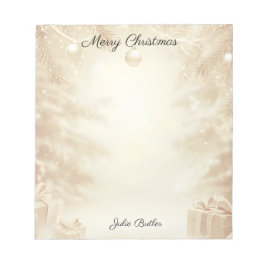 Jul Firande Anteckningsblock