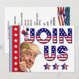 Jul firande av presidentvalet inbjudningar