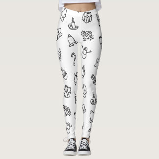 Jul firande jul klänning leggings byxor för kvinno