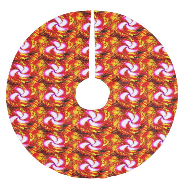 Jul firande julgransmatta borstad polyester (Framsidan)